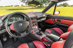 2000 BMW M Coupe in Imola Red 2 over Imola Red & Black Nappa