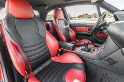 2000 BMW M Coupe in Imola Red 2 over Imola Red & Black Nappa