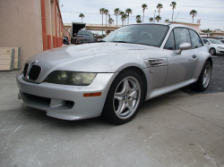 2000 BMW M Coupe in Titanium Silver Metallic over Black Nappa