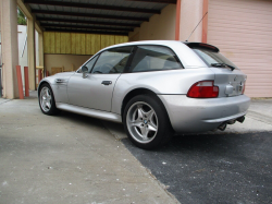 2000 BMW M Coupe in Titanium Silver Metallic over Black Nappa