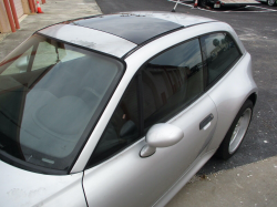 2000 BMW M Coupe in Titanium Silver Metallic over Black Nappa