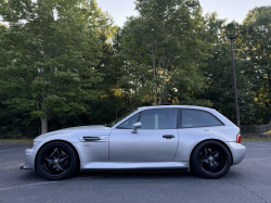 2000 BMW M Coupe in Titanium Silver Metallic over Black Nappa