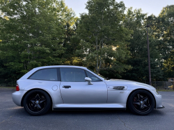 2000 BMW M Coupe in Titanium Silver Metallic over Black Nappa