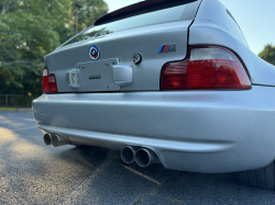 2000 BMW M Coupe in Titanium Silver Metallic over Black Nappa