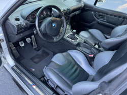 2000 BMW M Coupe in Titanium Silver Metallic over Black Nappa