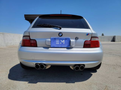 2000 BMW M Coupe in Titanium Silver Metallic over Black Nappa