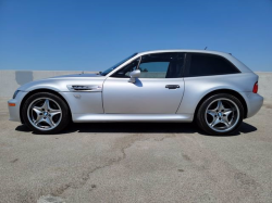 2000 BMW M Coupe in Titanium Silver Metallic over Black Nappa