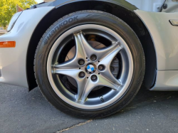 2000 BMW M Coupe in Titanium Silver Metallic over Black Nappa