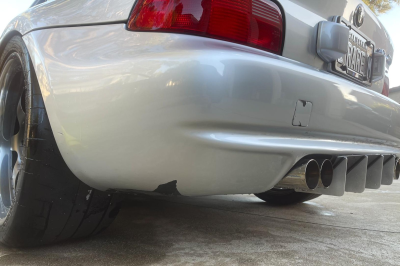 2000 BMW M Coupe in Titanium Silver Metallic over Imola Red & Black Nappa