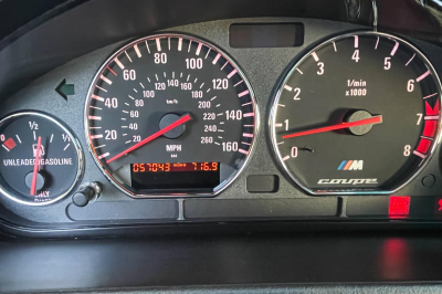 2000 BMW M Coupe in Titanium Silver Metallic over Imola Red & Black Nappa