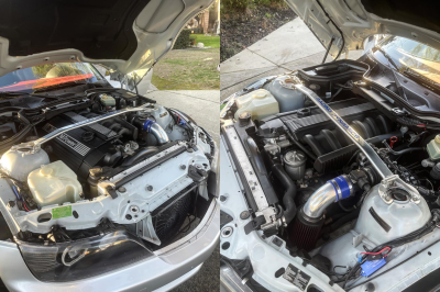 2000 BMW M Coupe in Titanium Silver Metallic over Imola Red & Black Nappa