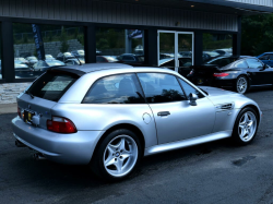 2000 BMW M Coupe in Titanium Silver Metallic over Estoril Blue & Black Nappa