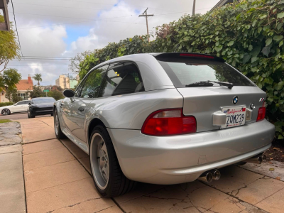 2000 BMW M Coupe in Titanium Silver Metallic over Dark Gray & Black Nappa