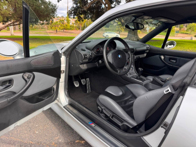 2000 BMW M Coupe in Titanium Silver Metallic over Dark Gray & Black Nappa