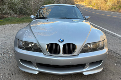 2000 BMW M Coupe in Titanium Silver Metallic over Black Nappa