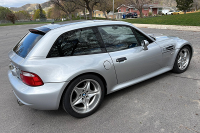 2000 BMW M Coupe in Titanium Silver Metallic over Black Nappa