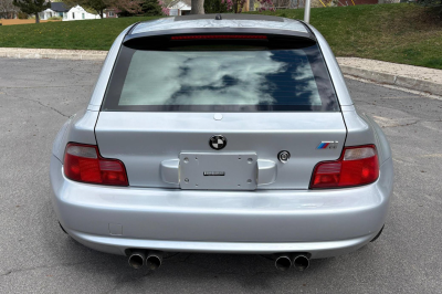 2000 BMW M Coupe in Titanium Silver Metallic over Black Nappa