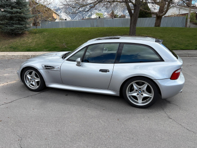 2000 BMW M Coupe in Titanium Silver Metallic over Black Nappa