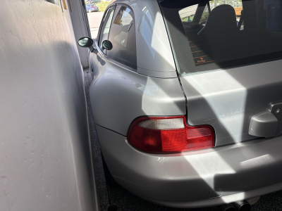 2000 BMW M Coupe in Titanium Silver Metallic over Black Nappa