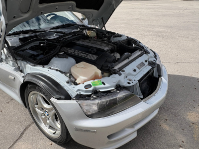 2000 BMW M Coupe in Titanium Silver Metallic over Black Nappa