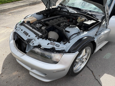 2000 BMW M Coupe in Titanium Silver Metallic over Black Nappa