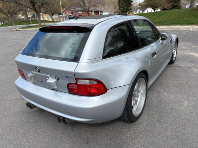 2000 BMW M Coupe in Titanium Silver Metallic over Black Nappa