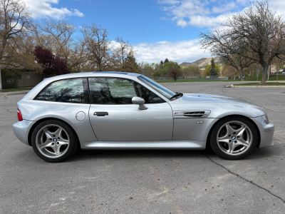 2000 BMW M Coupe in Titanium Silver Metallic over Black Nappa