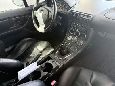 2000 BMW M Coupe in Titanium Silver Metallic over Black Nappa