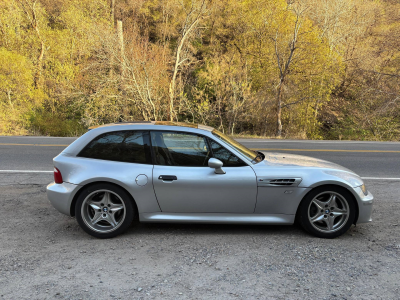 2000 BMW M Coupe in Titanium Silver Metallic over Black Nappa