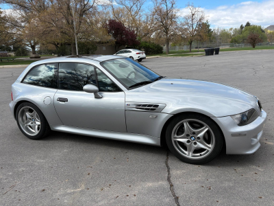 2000 BMW M Coupe in Titanium Silver Metallic over Black Nappa