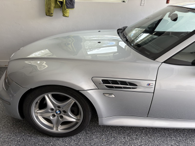 2000 BMW M Coupe in Titanium Silver Metallic over Black Nappa