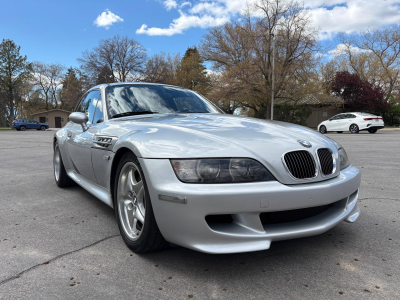 2000 BMW M Coupe in Titanium Silver Metallic over Black Nappa