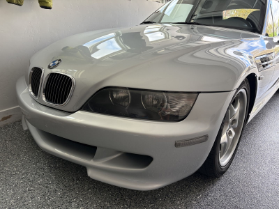 2000 BMW M Coupe in Titanium Silver Metallic over Black Nappa