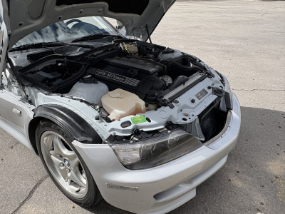 2000 BMW M Coupe in Titanium Silver Metallic over Black Nappa