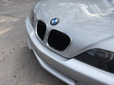 2000 BMW M Coupe in Titanium Silver Metallic over Black Nappa