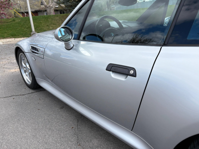 2000 BMW M Coupe in Titanium Silver Metallic over Black Nappa