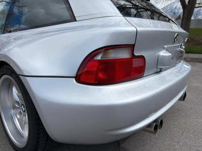2000 BMW M Coupe in Titanium Silver Metallic over Black Nappa