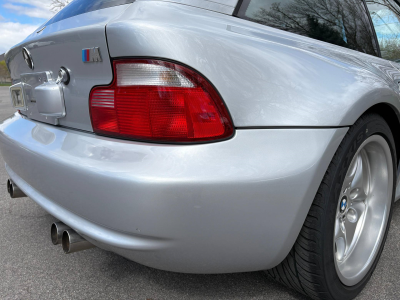 2000 BMW M Coupe in Titanium Silver Metallic over Black Nappa