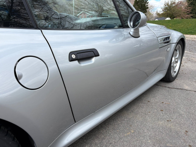 2000 BMW M Coupe in Titanium Silver Metallic over Black Nappa