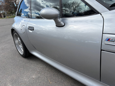 2000 BMW M Coupe in Titanium Silver Metallic over Black Nappa