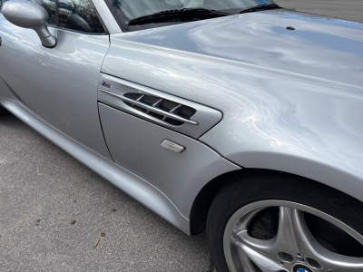 2000 BMW M Coupe in Titanium Silver Metallic over Black Nappa