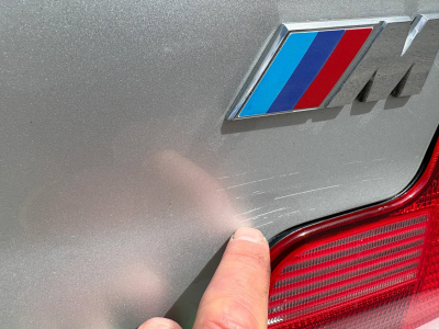 2000 BMW M Coupe in Titanium Silver Metallic over Black Nappa