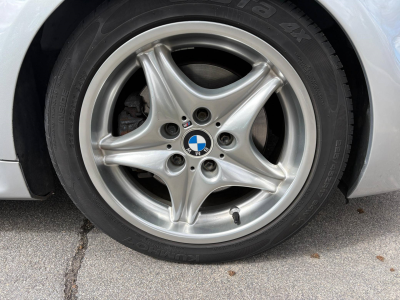2000 BMW M Coupe in Titanium Silver Metallic over Black Nappa