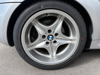 2000 BMW M Coupe in Titanium Silver Metallic over Black Nappa