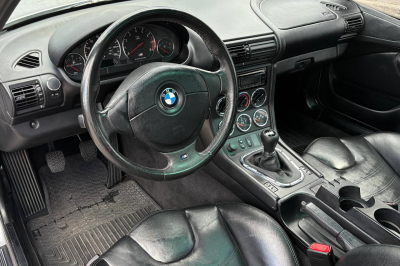 2000 BMW M Coupe in Titanium Silver Metallic over Black Nappa