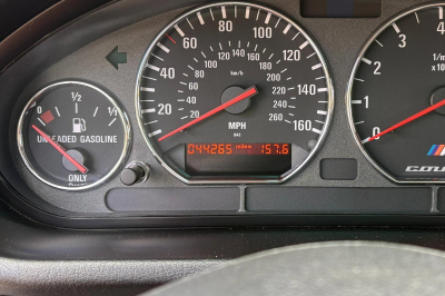 2000 BMW M Coupe in Titanium Silver Metallic over Black Nappa