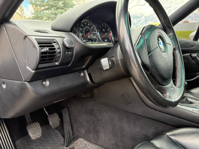 2000 BMW M Coupe in Titanium Silver Metallic over Black Nappa