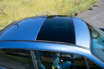 2000 BMW M Coupe in Estoril Blue Metallic over Estoril Blue & Black Nappa