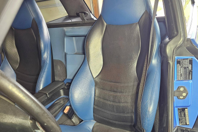 2000 BMW M Coupe in Estoril Blue Metallic over Estoril Blue & Black Nappa