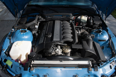 2000 BMW M Coupe in Estoril Blue Metallic over Estoril Blue & Black Nappa